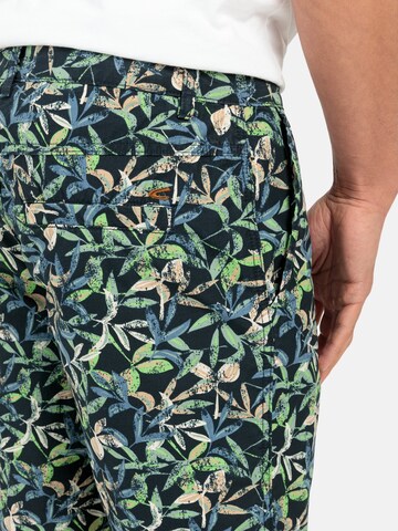 CAMEL ACTIVE Regular Regular Fit Chino Short mit Allover-Print in Mischfarben