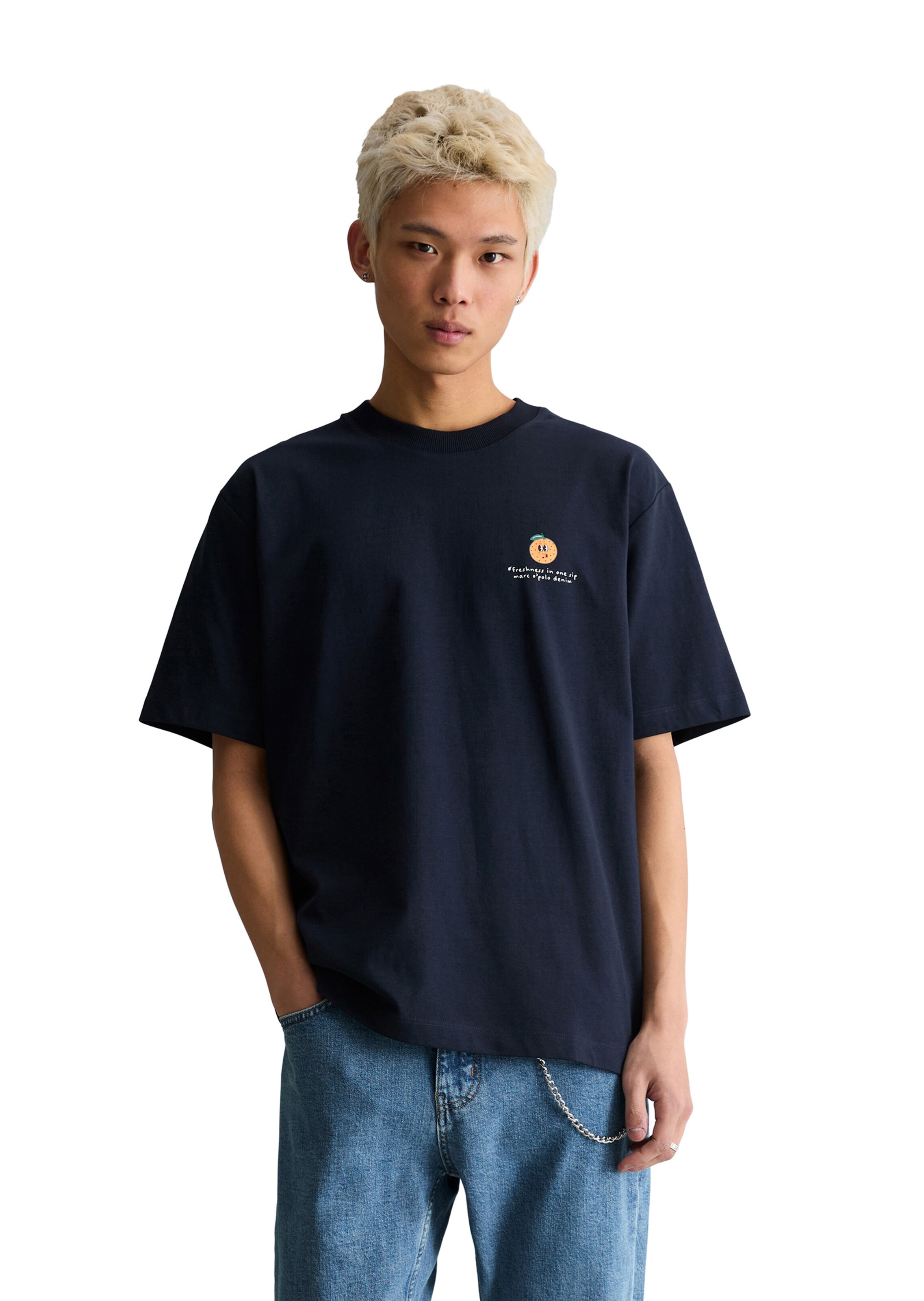 Marc O'Polo DENIM Shirt in Blauw: voorkant