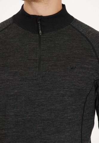 Whistler Sportpullover 'Bishop' in Grau