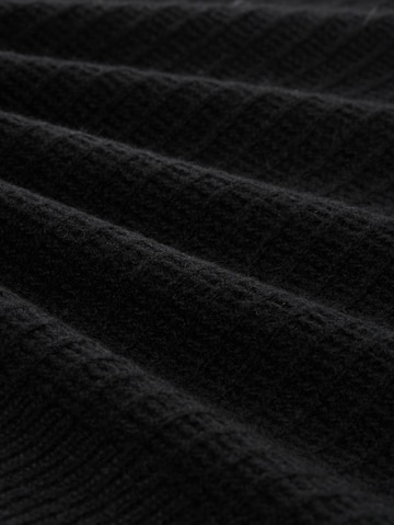 TOM TAILOR Strickpullover in Schwarz