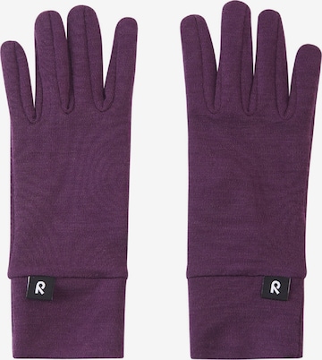 Reima Handschuhe 'Etsin' in Lila: Vorderseite