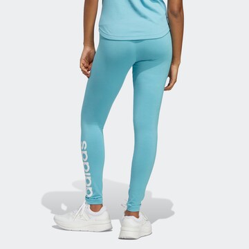 ADIDAS SPORTSWEAR Skinny Urheiluhousut 'Essentials' värissä sininen