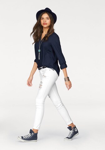 AJC Bluse in Blau