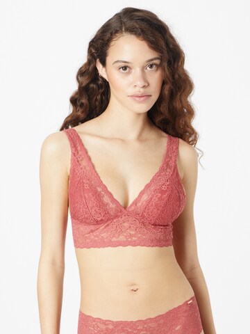 Bustier Soutien-gorge Dorina en orange : devant