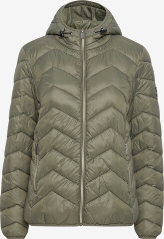 Fransa Between-Season Jacket in Green