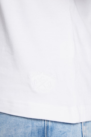 balts CAMP DAVID T-Krekls