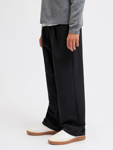 Jack & Jones Junior Wide Leg Bukser i sort