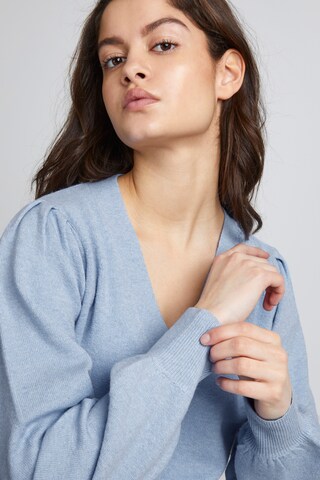 Cardigan 'Kate' ICHI en bleu
