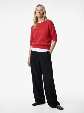 Koton Wide Leg Hose in Schwarz: Vorderseite