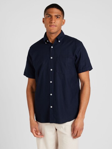 Coupe regular Chemise s.Oliver en bleu : devant