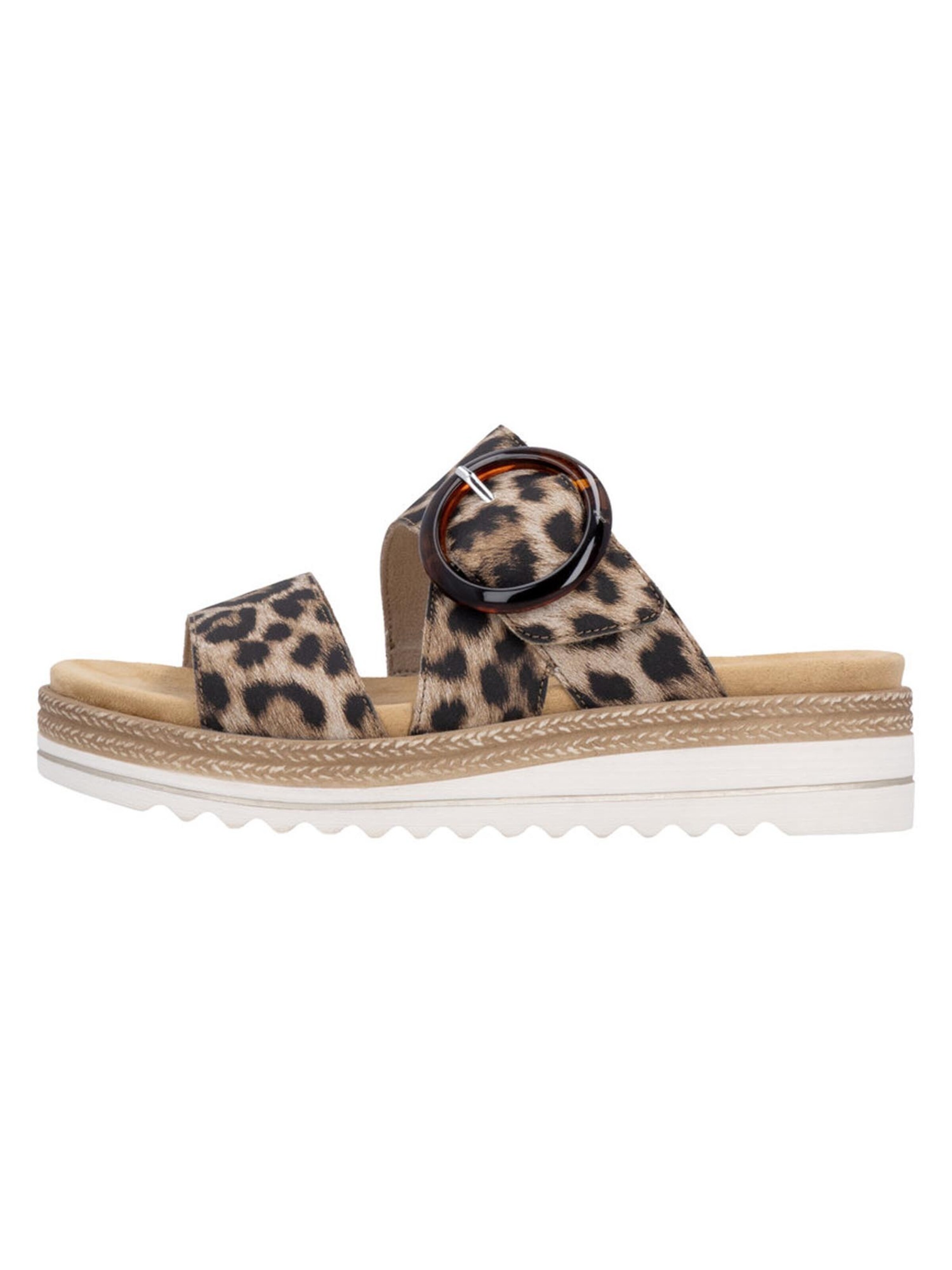 REMONTE Pantolette 'Basic'‌‌‌‌‌‌‌‌‌‌ in Beige: Vorderseite