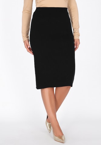 faina Skirt in Black: front