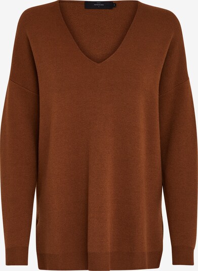 Peppercorn Pull-over 'Rosalia' en caramel, Vue avec produit