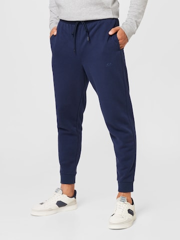 Tapered Pantaloni sport de la OAKLEY pe albastru: față