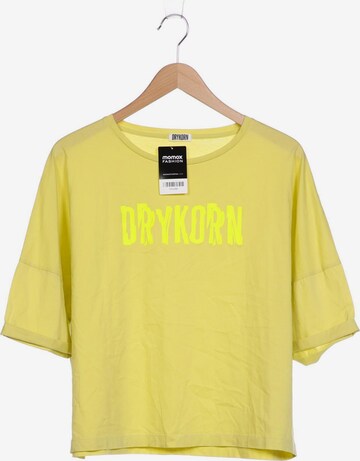 DRYKORN Top & Shirt in XL in Yellow: front