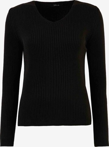 LELA Pullover in Schwarz: predná strana