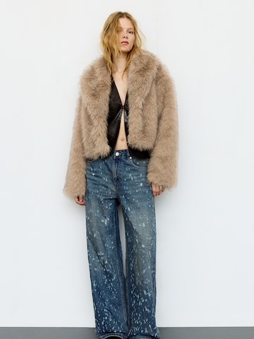 Pull&Bear Mantel in Grau: Vorderseite