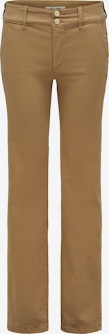 Pantalon chino 'Secret' Salsa Jeans en marron : devant
