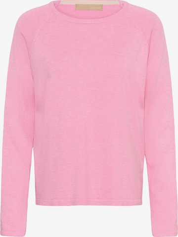 Pulover 'Annemarie' de la CULTURE pe roz: față