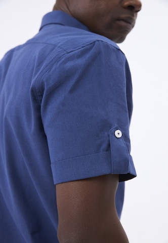 Felix Hardy - Ajuste regular Camisa en azul