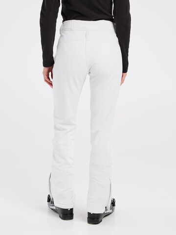 PROTEST Slim fit Workout Pants 'LOLE' in White