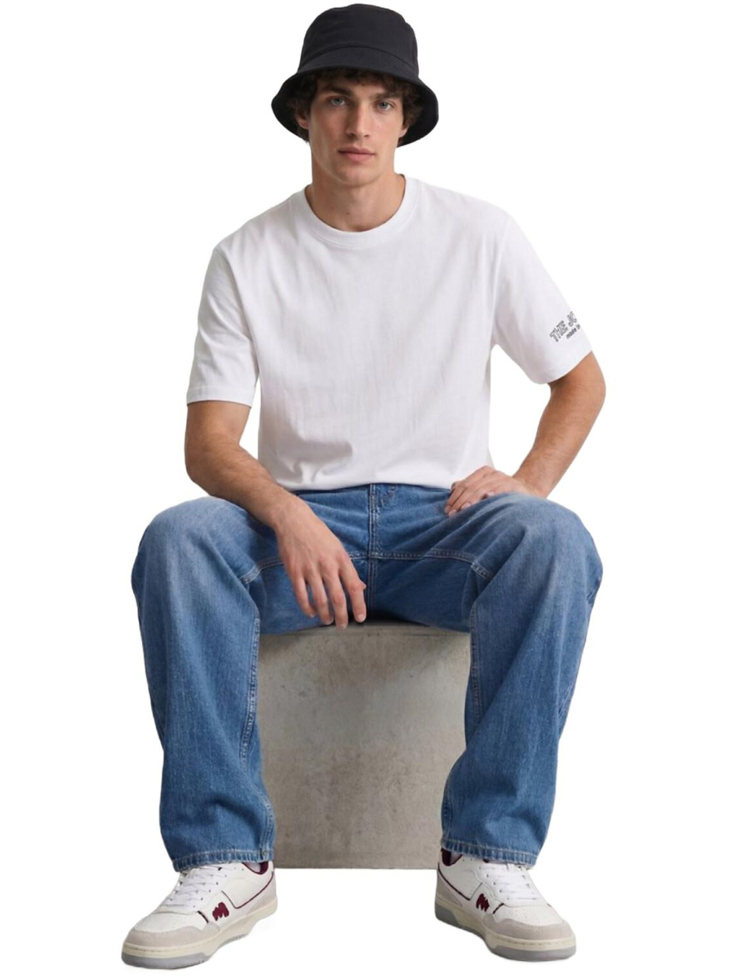 T-Shirt LTB Jeans en blanc : devant