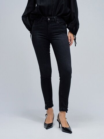 Salsa Jeans Skinny Jeans 'Destiny' in Schwarz: Vorderseite