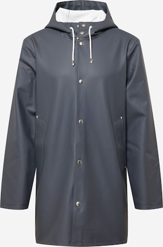 Stutterheim Between-Seasons Coat 'Stockholm' in Grey: front