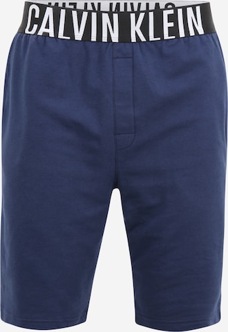 Calvin Klein Underwear Spodnie od piżamy w kolorze niebieski: przód