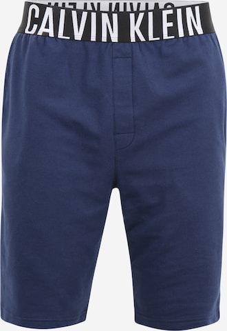 Calvin Klein Underwear Pyjamabroek in Blauw: voorkant