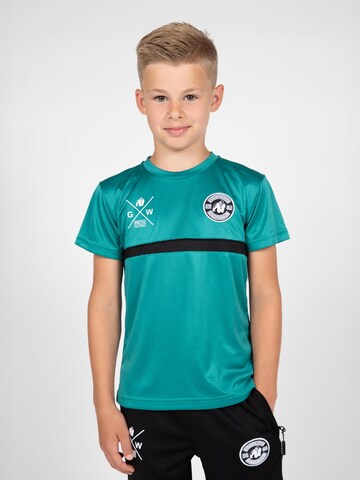 Gorilla Wear Functioneel shirt 'Vernon' in Groen: voorkant