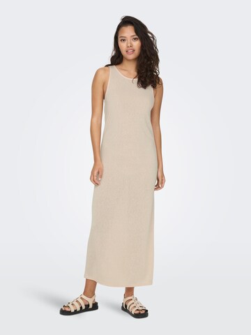 JDY Kleid 'FAUSTINA' in Beige: predná strana