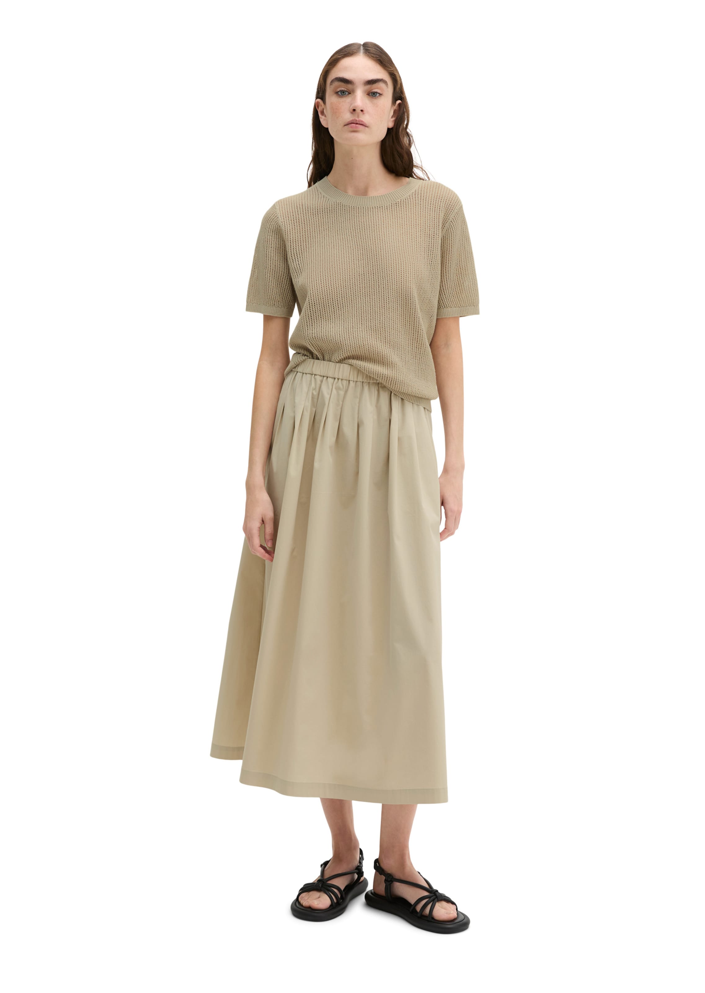 Marc O'Polo Rock in Beige: Vorderseite
