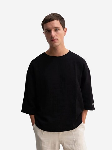 Giesto Shirt in Zwart: voorkant