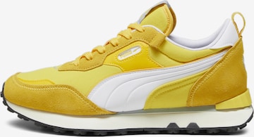 PUMA Athletic Shoes 'Rider FV' in Yellow: front