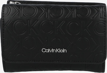 Calvin Klein Plånbok i svart: framsida