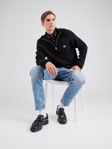 Tommy Jeans Pullover i sort