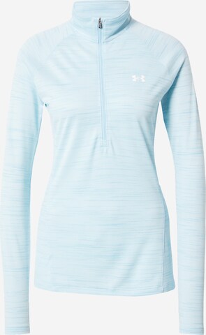 UNDER ARMOUR Functioneel shirt in Blauw: voorkant