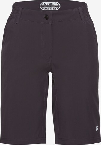 KILLTEC Athletic Pants in Blue: front