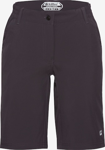 KILLTEC Athletic Pants in Blue: front