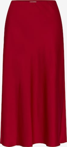 Jupe 'SZLodisa' SAINT TROPEZ en rouge : devant