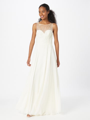 Unique Evening dress in White: front