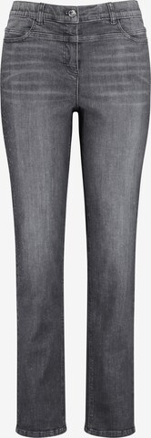 SAMOON Regular Jeans in Grijs: voorkant