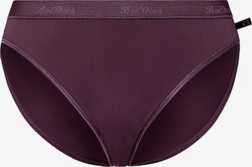BeeDees Slip 'Slip Microfun Tai mit Elastikbund' in Lila: Vorderseite