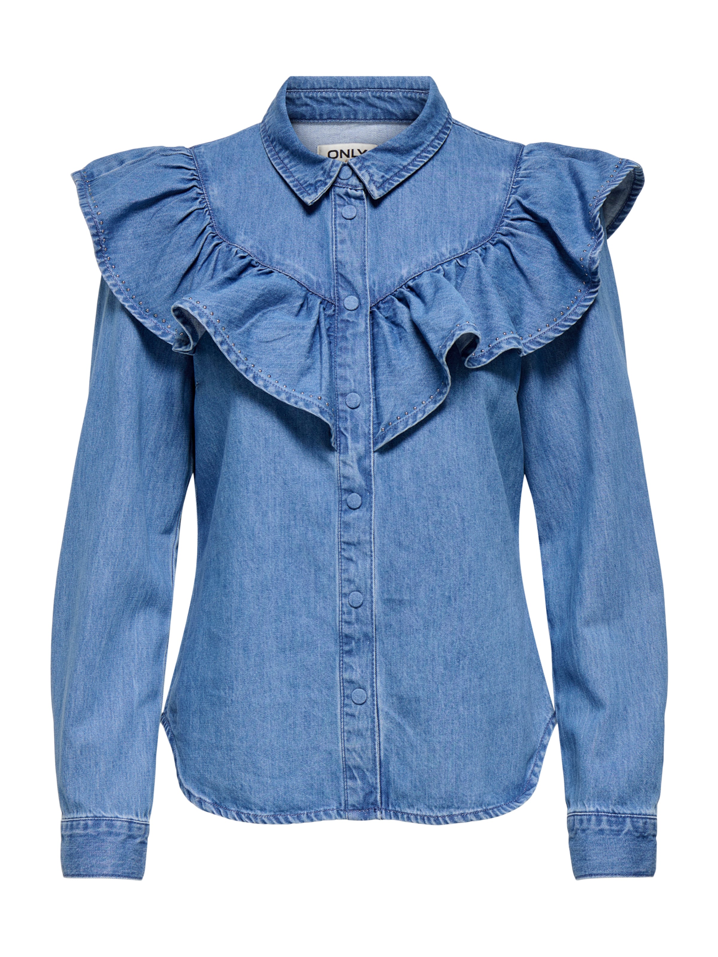 ONLY Blúzka 'ONLINDIGO' - Modrá: predná strana