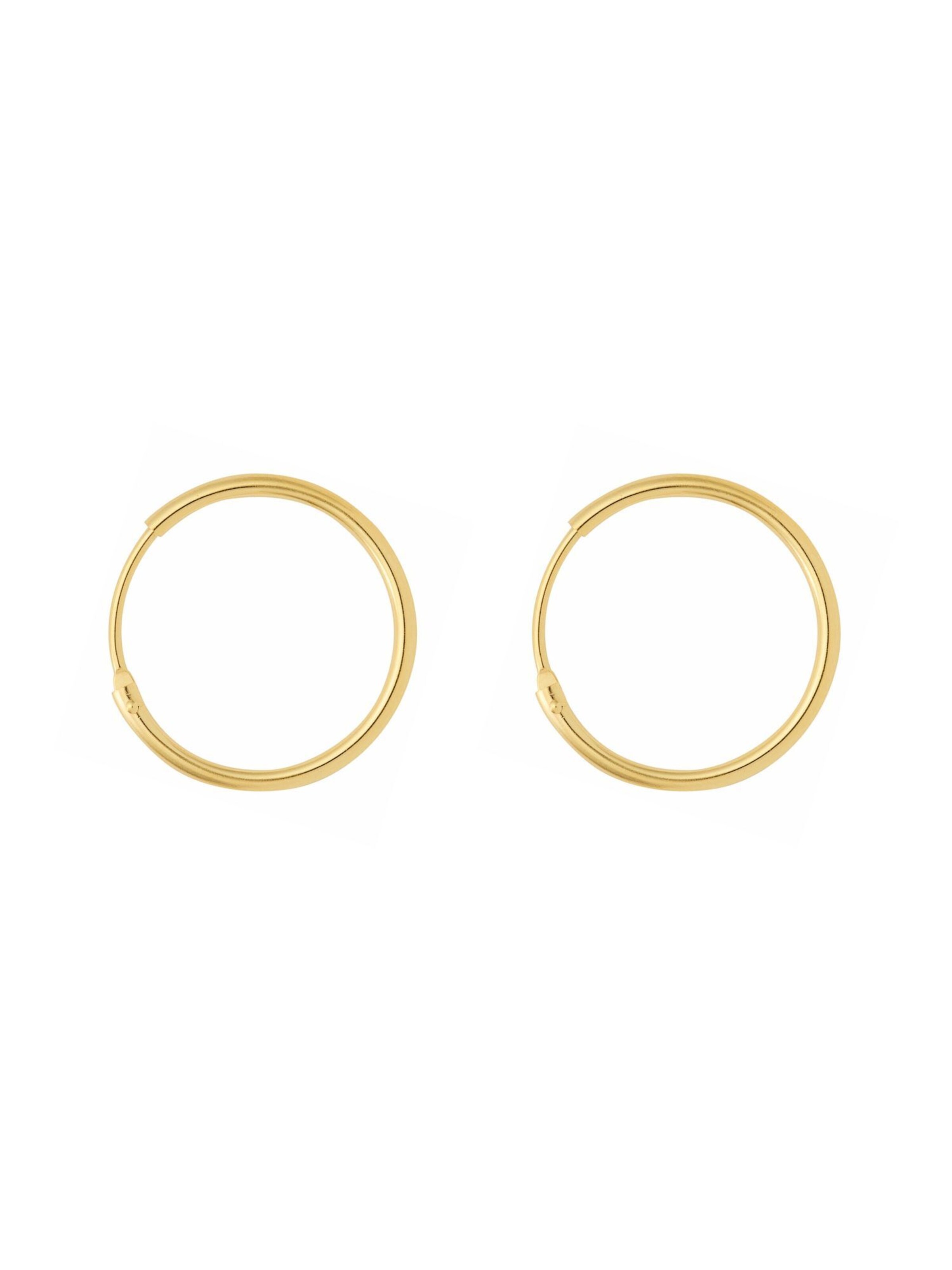 Adelia´s Earrings in Gold: front