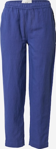 Regular Pantalon Folk en bleu : devant