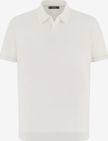 Pull-over Boggi Milano en blanc : devant