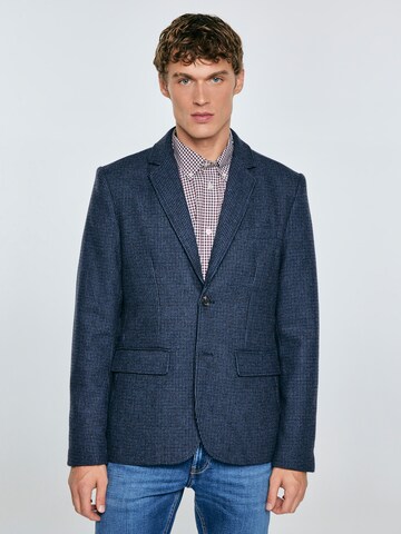 BIG STAR Comfort fit Blazer 'ARES' in Blue: front