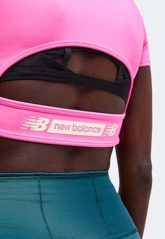 new balance - Camisa funcionais em rosa